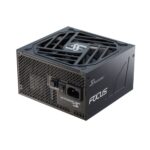 Seasonic SSR-1000FX3 1000W Focus v3 GX-1000 ATX 3.0 power supply, front view with fan grille