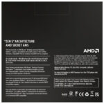 AMD AM5 Ryzen 9 9900X 5.6GHz processor ready for installation, side profile