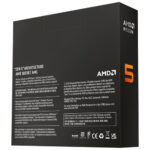 AMD Ryzen 5 9600X AM5 processor in retail box, showcasing hexacore 5.4GHz CPU for powerful systems