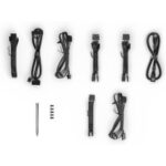 Be quiet! Pure Power 12 M 850W power supply showing included 12VHPWR cable for modern PCIe 5.0 GPUs.