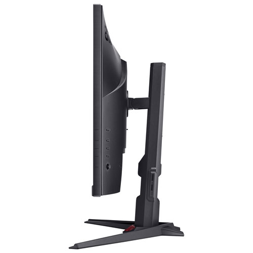 18926808_4 Acer XV270U X1 27-inch FreeSync gaming monitor, black, demonstrating smooth, tear-free gameplay at 200Hz.