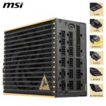 MSI Ai1600T PCIe5 1600W PSU, ATX 3.1 ready, delivering reliable, efficient power