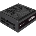 alt_text_1; Corsair RM650x 650W 80 Plus Gold certified full modular ATX power supply, RMX series 2021.