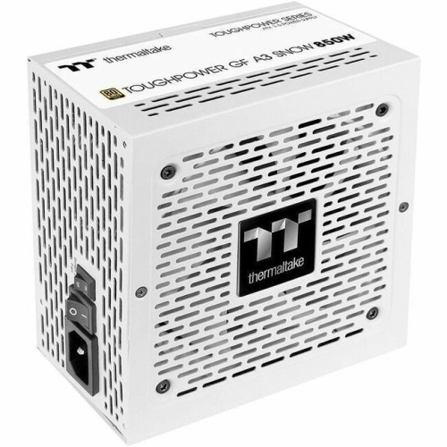 19216201 Thermaltake Toughpower GF A3 Snow 850W power supply, white, high-performance PC component;