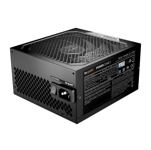 Be Quiet! Power Zone 2 BP008US 1000W Platinum power supply with semi-passive cooling
