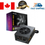 EVGA 850 GQ 850W 80 PLUS Gold semi-modular ATX power supply, model 210-GQ-0850-V1