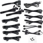 EVGA 850W 80 Gold semi-modular ATX PSU, 210-GQ-0850-V1, showcasing branding and design