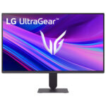 Front view of the LG UltraGear 24G411A-B 24-inch FHD 144Hz gaming monitor