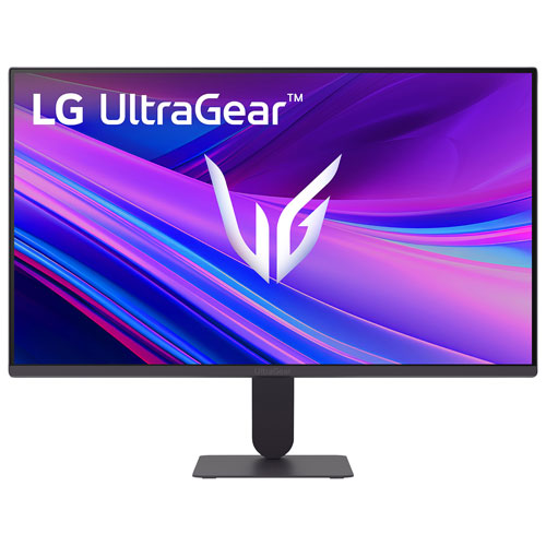 Front view of the LG UltraGear 24G411A-B 24-inch FHD 144Hz gaming monitor