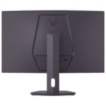 Ergonomic stand of the LG 32G600A-B 32-inch Freesync gaming monitor, black design