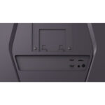 Close-up on the LG logo and model number 27G610A-B on the WQHD gaming monitor