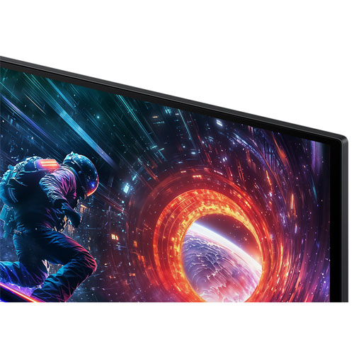 19476038_9 Samsung Odyssey 27" QHD OLED 180Hz monitor, LS27FG502SNXZA, black finish, high-performance gaming