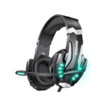 BENGOO G9000 Stereo gaming headset black color with green lights