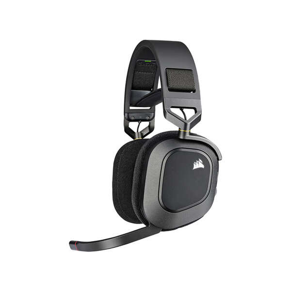 Corsair HS80 RGB wireless gaming headset black color