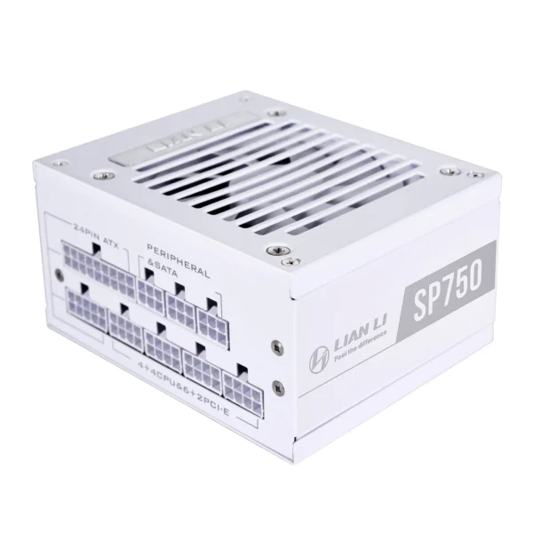 Lian-Li Power Supply SP750 W APFC 80+GOLD 47Hz-63Hz Full modular SFX White Retail Ports and Fan