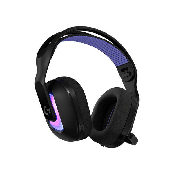 Logitech G522 LIGHTSPEED wireless gaming headset black color lights