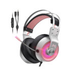 Mpow EG3 pro gaming headset pink color