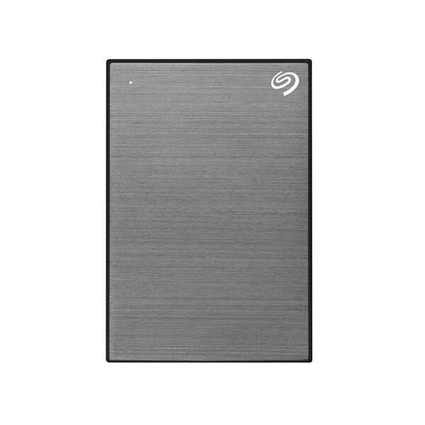 Seagate one touch 5TB USB 5.0 portable external hard drive grey color