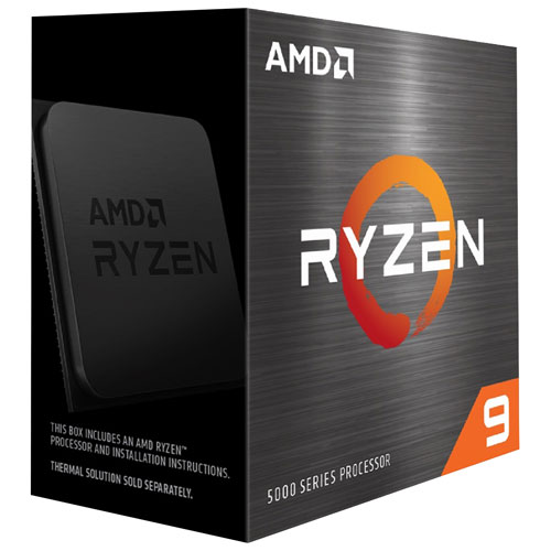 AMD Ryzen 9 5950X 16-core 3.4GHz AM4 desktop processor. High-performance CPU for gaming and creative work.