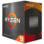 AMD Ryzen 9 5950X desktop CPU, showing 16 cores & 3.4GHz speed. AM4 socket processor for powerful systems.