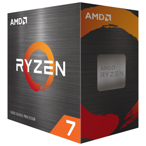 AMD Ryzen 7 5700X octa-core AM4 desktop processor 3.4GHz for high-performance computing