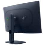 Rear view of Alienware AW3225DM 32" monitor, showing connectivity ports and stand