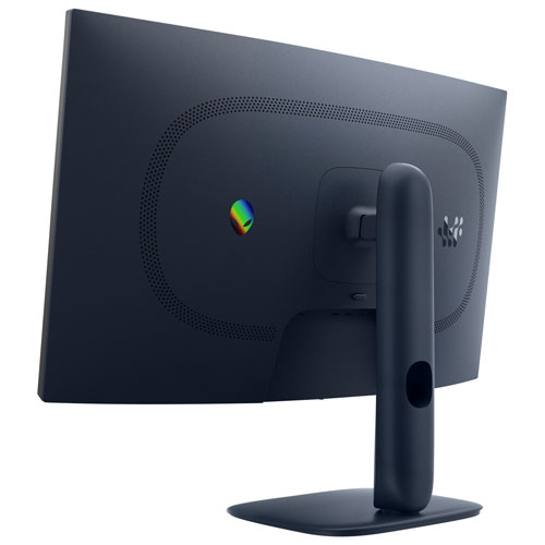 19281750_4 Alienware AW3225DM 32-inch curved monitor in a gaming setup, dynamic display